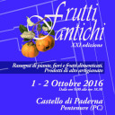 Frutti Antichi Autunno – 1, 2 ottobre 2016 – Paderna