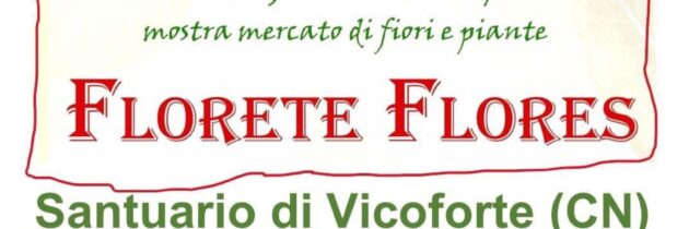 Florete Flores – Vicoforte – edizione 2024